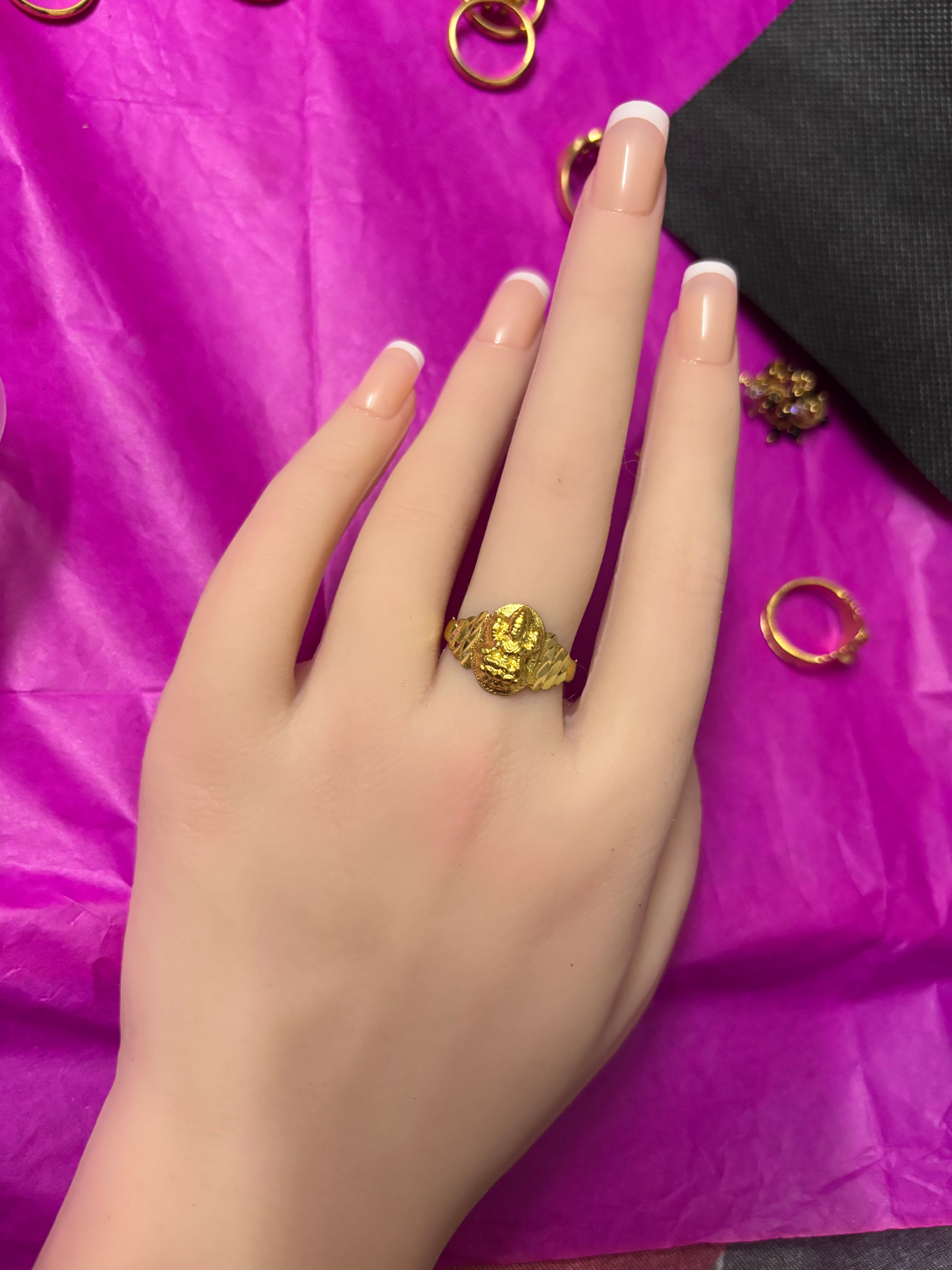 Pure pancha loha Laxmi Devi Rings